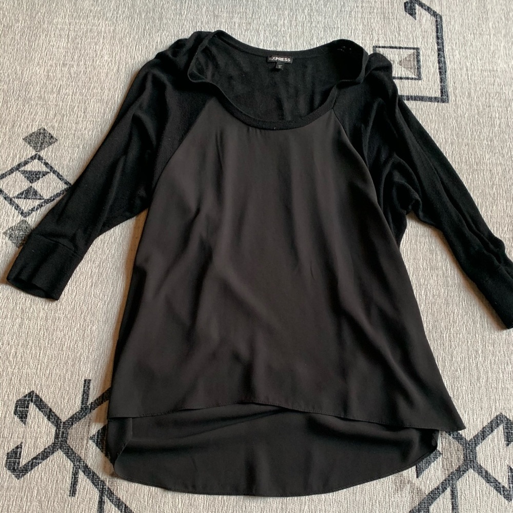 Baseball Style Chiffan/Cotton style shirt